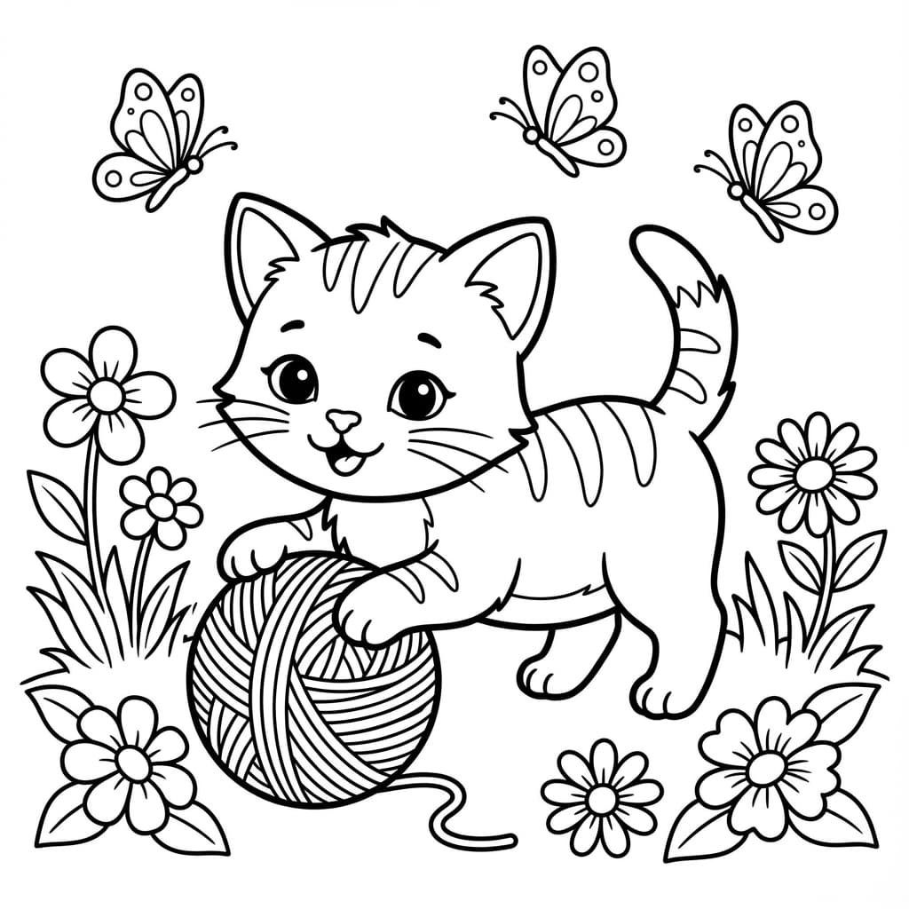 Robot Coloring Page for Kids